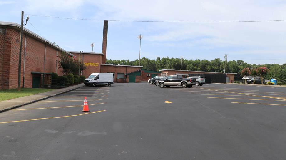 Bessemer City High School Parking Lot (Completed)